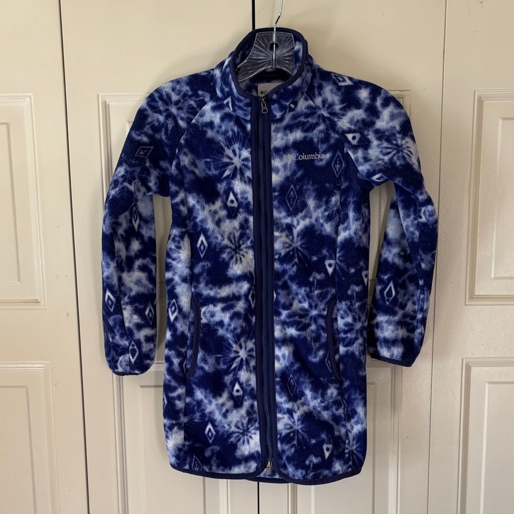Columbia Disney Frozen Fleece Jacket Girls Vibrant Lightweight  Magical Size S